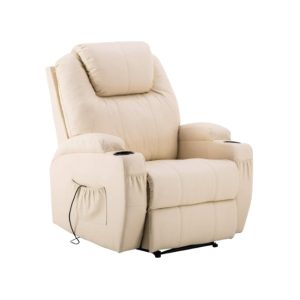 Fauteuil Cuir Relax Électrique Design Confortable