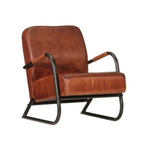 Fauteuil Relax en Cuir Véritable et Durable